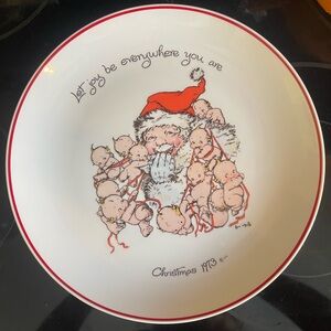 Christmas Kewpies 1973 Decorative Plate